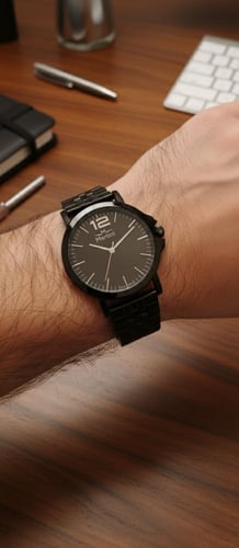 ساعة رجالية ماركة مارتيني M542-5 اسود