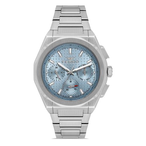 ساعة فييرو كرونغراف رجالية تصميم ايطالي باللون الف...