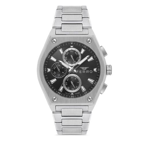 ساعة فييرو كرونغراف رجالية تصميم ايطالي باللون الف...