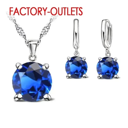 طقم إكسسوار ناعم بحجر دائري