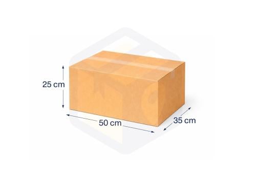 Transport and storage cartons, 3 layers – size 25×...