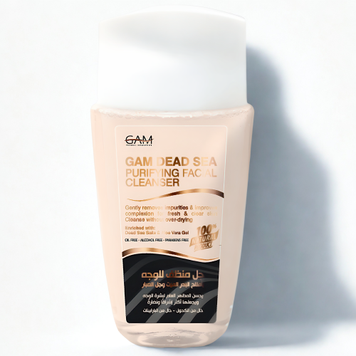 غسول جام بتنقية البحر الميت للوجه – GAM DEAD CLEAN...