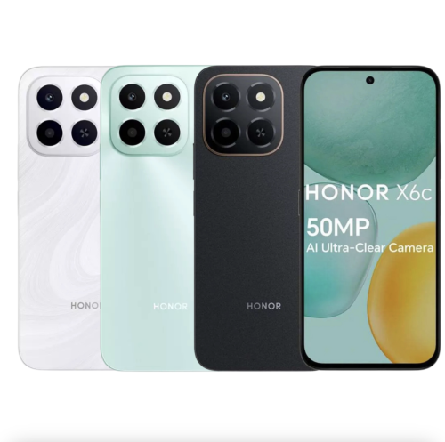 جوال هونر - HONOR X6C | 6GB RAM + 128GB - متوفر بع...