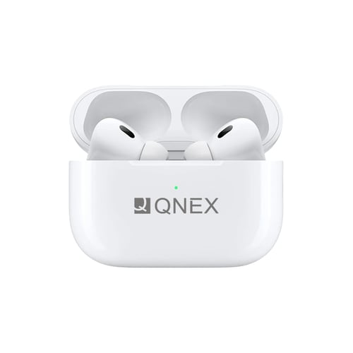 سماعات أذن لاسلكية من QNEX - أبيض
