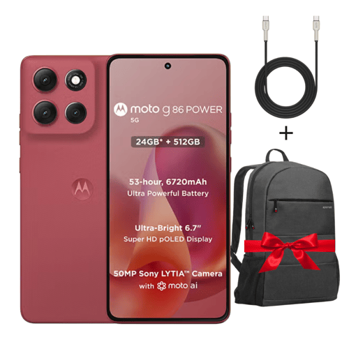 جوال موتورولا - motorola moto g86 Power 5G - 512GB...