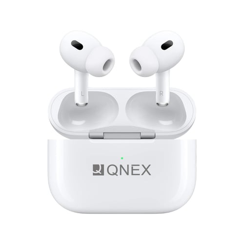سماعات أذن لاسلكية من QNEX - أبيض