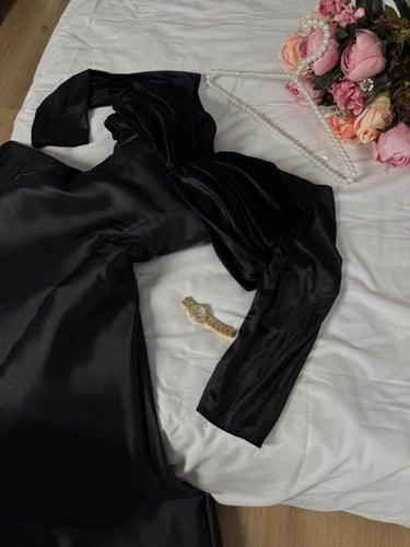 فستان سهرة ميكادو متألق جداً