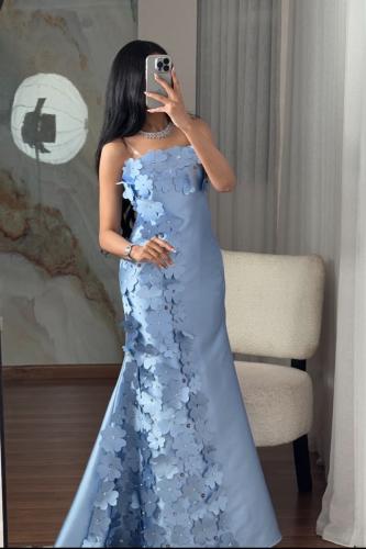 فستان سهرة ميكادو مورد وراقي