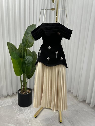 فستان باربي تفته انيق جداً