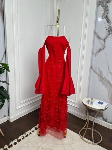 فستان سهرة باربي شك مورد راقي جداً