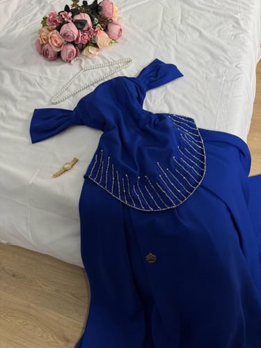 فستان باربي كلوش مطرز راقي