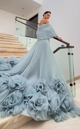 فستان سهرة باربي جازار راقي جداً