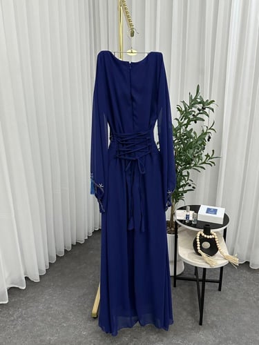 فستان اميرة من الجورجيت المتقن