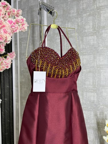 فستان برغند