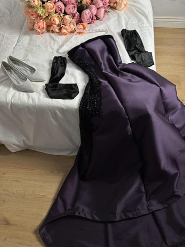 فستان موف غماق