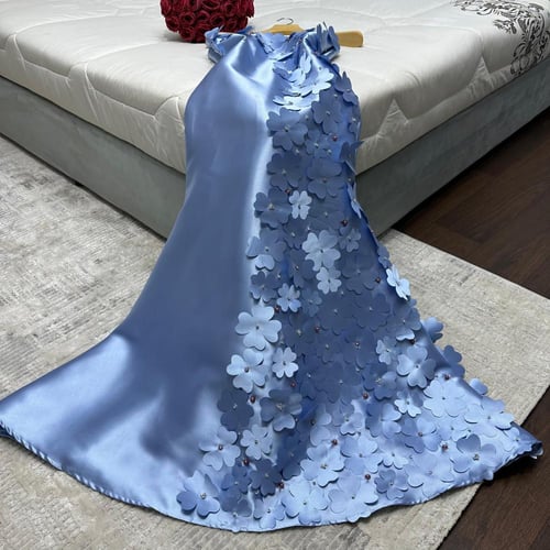 فستان سهرة ميكادو مورد وراقي