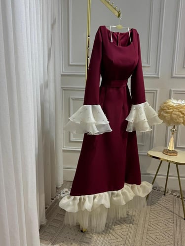 فستان برغند