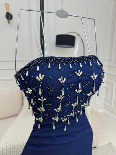 فستان سهره انيق مطرز