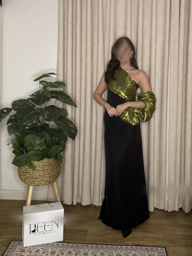 فستان بخامة باربي مع كرنكل تطريز