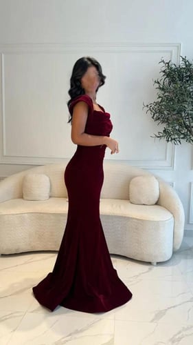 فستان سهرة جوخ انيق جدا