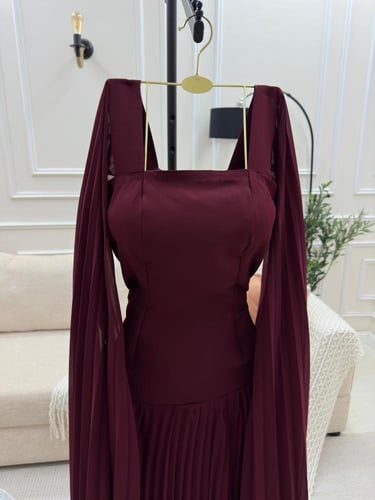 فستان سهرة شيفون راقي جدا