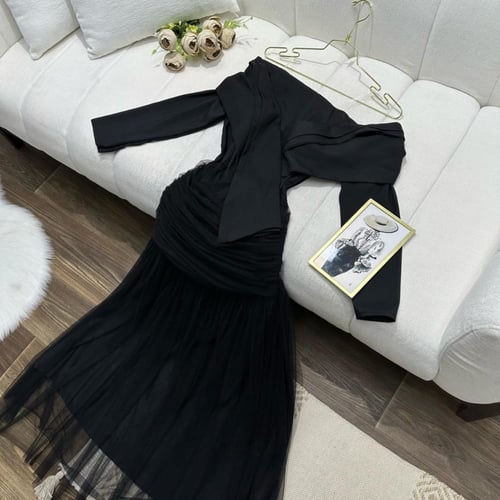 فستان تفته تل مميز جداً