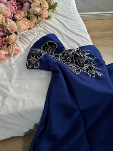 فستان سهرة ميكادو فيبر نافش راقي