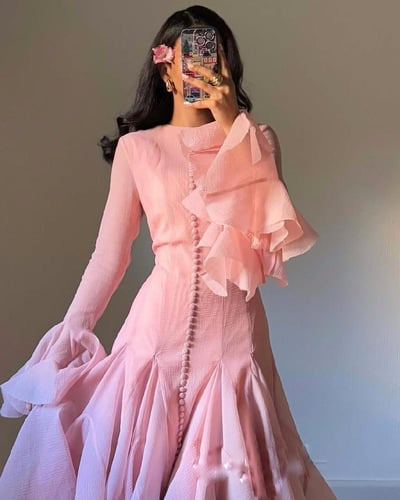 فستان زمردا