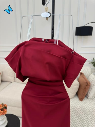 فستان برغند