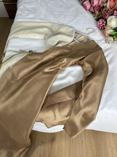 فستان ناين مخطط مكيادو راقي