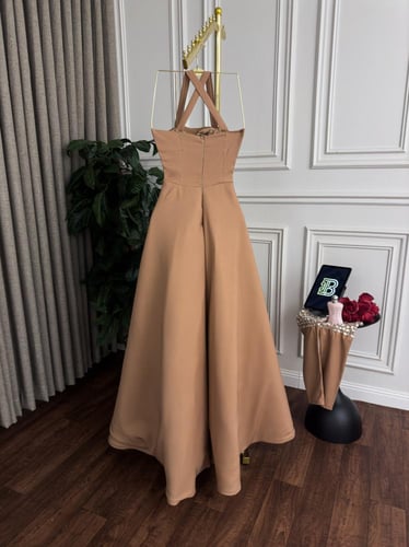 فستان تفته تطريز