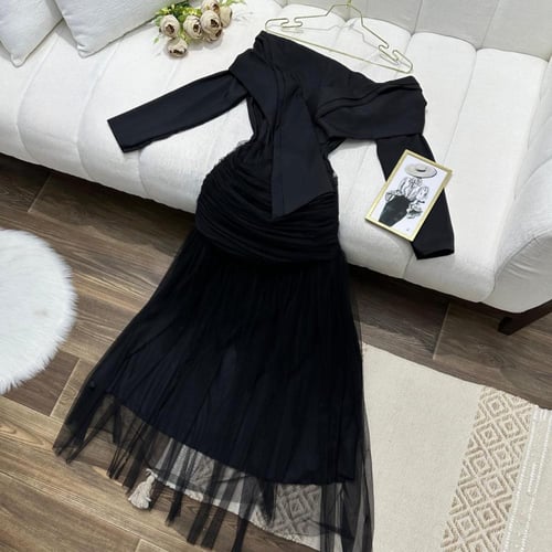 فستان تفته تل مميز جداً