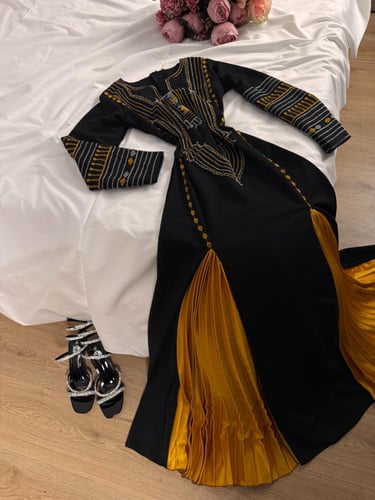 جلابية التأسيس كمبيوتر تطرز متألقه