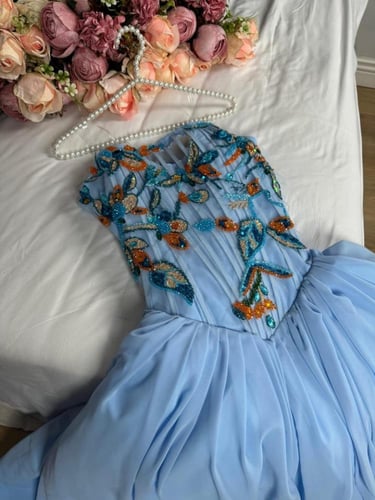 فستان شيفون شيك راقي