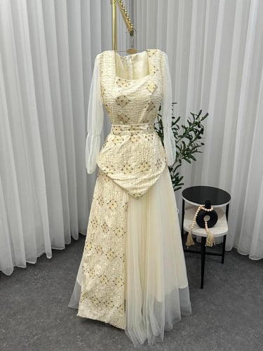 جلابية فستان سي واي راقية