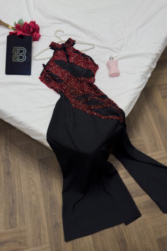 فستان باربي تطريز