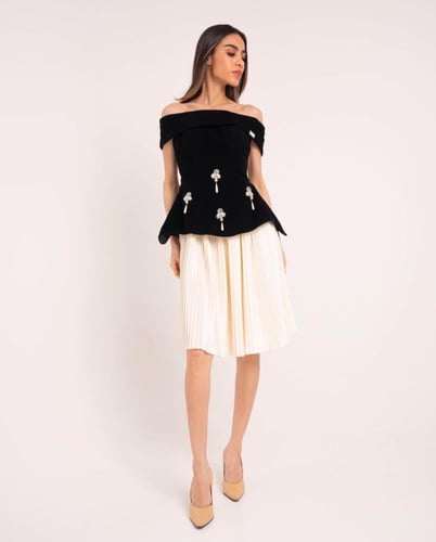 فستان باربي تفته انيق جداً