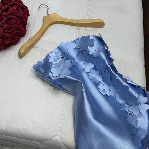 فستان سهرة ميكادو مورد وراقي