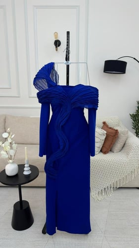 فستان كريب استرتش خيالي