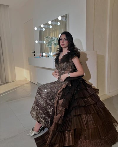 فستان سهرة فخم راقي جداً
