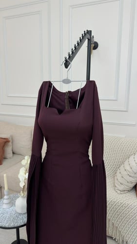 فستان سهره شهد الوليد الراقي