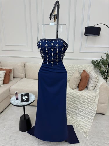 فستان سهره انيق مطرز