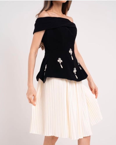 فستان باربي تفته انيق جداً