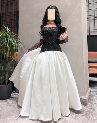 فستان سهره لول تطريز راقي جداً