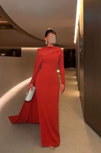 فستان سهرة باربي دمج تفته متألق