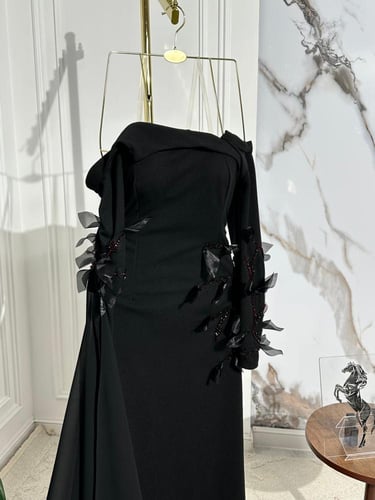 فستان اورجنزا ليزر