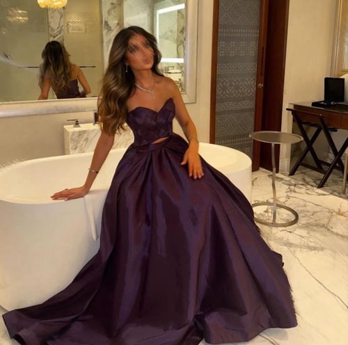 فستان سهرة بوليسيا شانطن راقي جداً