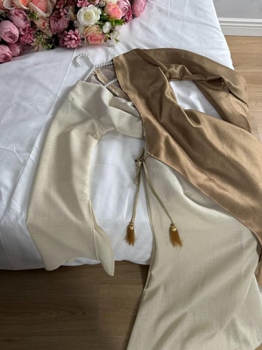 فستان ناين مخطط مكيادو راقي