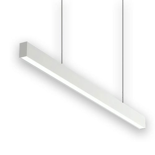 نجف مكتبي بنل فريم ابيض 60 واط