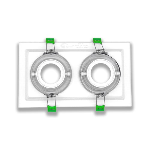 فريم ضد التوهج الالمنيوم مربع ثنائي